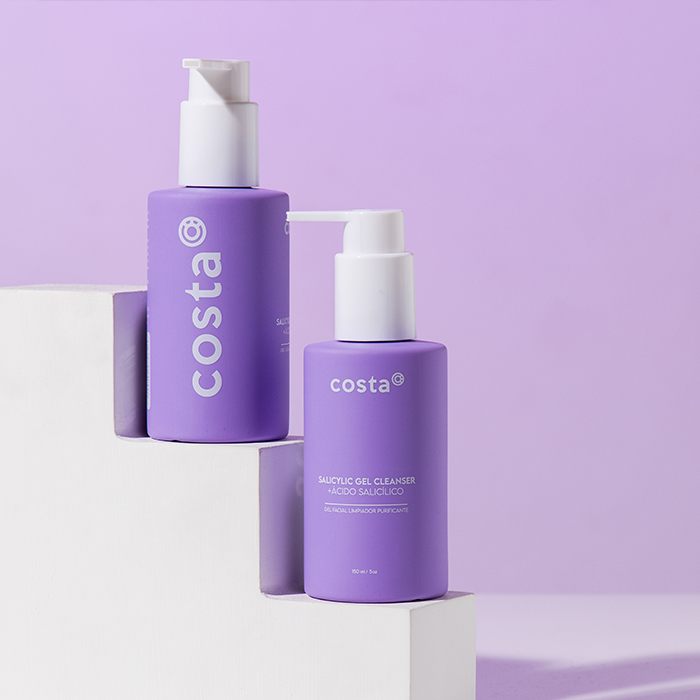 Salicylic gel cleanser